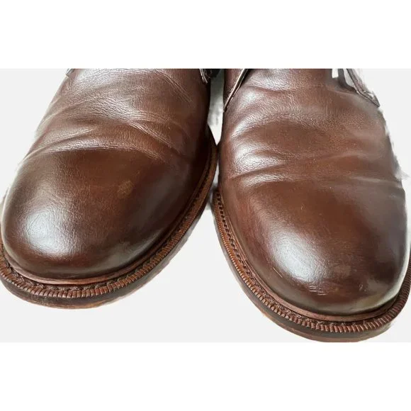 Banana Republic Leather Chukka Boot, Brown, Size 12 - Picture 10 of 12